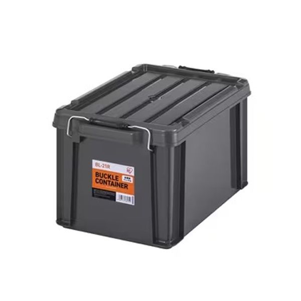【メーカー在庫あり】 エスコ ESCO 450x295x255mm 収納ケース(チャコールグレー/3個) EA506AB-39BB HD店