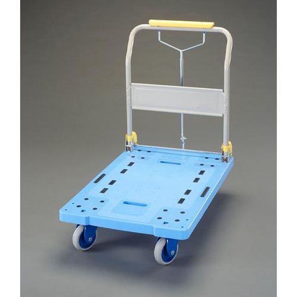 【メーカー在庫あり】 エスコ ESCO 900x600mm/300kg 運搬車(静音/ハンドブレーキ付) EA520BY-22B HD店｜ヒロチー商事 ハーレー 店