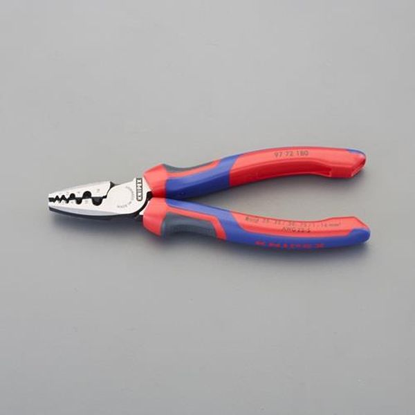 【メーカー在庫あり】 エスコ ESCO 0.25-16.0mm2 圧着ペンチ(フェルール端子用) EA538KD-180A HD店
