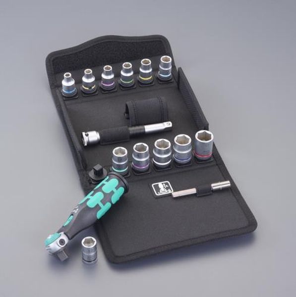 【メーカー在庫あり】 エスコ ESCO 3/8インチDR ソケットレンチセット(ZYKLOP) EA617AK-240 HD店 27,417円