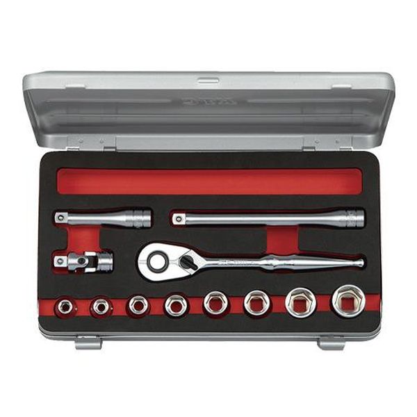 【メーカー在庫あり】 エスコ ESCO 3/8インチDR ソケットレンチセット EA618P-7 HD店