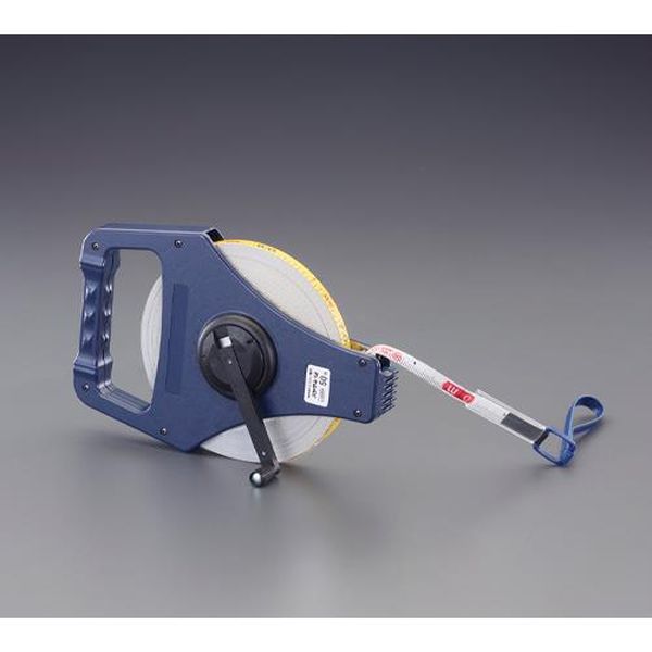 【メーカー在庫あり】 エスコ ESCO 12mmx100m 巻尺(ファイバーグラステープ) EA720KD-3 HD店 14,537円