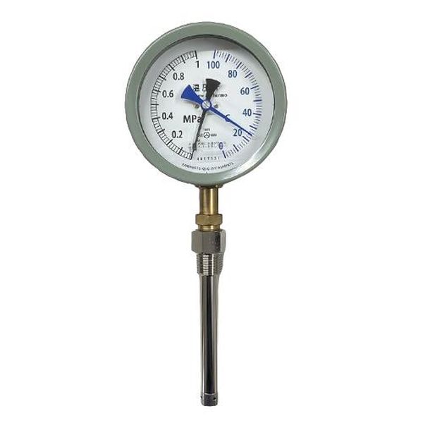 【メーカー在庫あり】 エスコ ESCO 0- 100℃/0-1.0MPa/φ 100mm 温圧計(立型) EA729PA-26 HD店｜ヒロチー商事 ハーレー 店