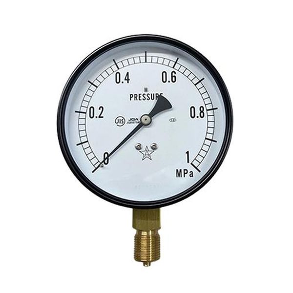 【メーカー在庫あり】 エスコ ESCO G 3/8インチ/ 75mm/0-1.0MPa 蒸気用圧力計 EA729PB-10 HD店