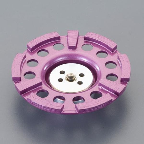 【製造業者店卸し資産あり】 エスコ ESCO φ100x6.0/M10x1.5 金剛石車輪 EA809-50 固定ディスク店