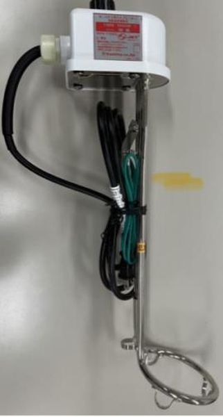 【メーカー在庫あり】 エスコ ESCO AC100V/1.0KW 投込パイプヒーター(コントローラー付) EA896A-2 HD店