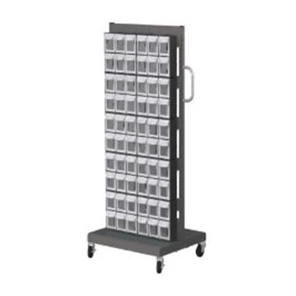 【メーカー在庫あり】 エスコ ESCO 690x560x1460mm/6列10段 マルチストールカート/片面 EA957FL-3 HD店｜ヒロチー商事 ハーレー 店