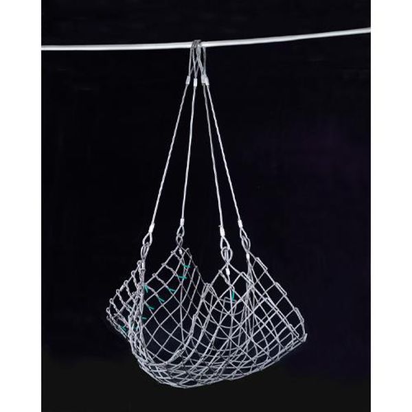【メーカー在庫あり】 エスコ ESCO 1.8x1.8m ワイヤーモッコ(4点吊/シート無) EA981WM-88A HD店