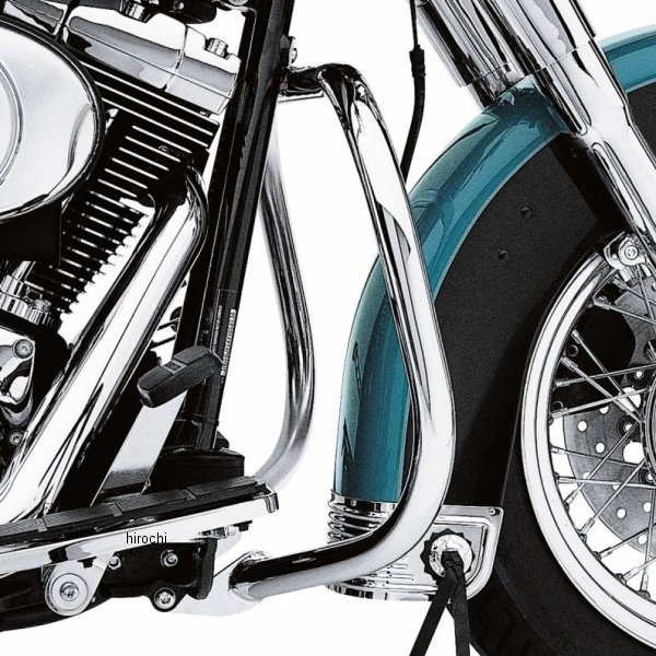 ハーレー純正 エンジンガード 00年以降 FXソフテイル クローム 49200-07A HD店|ヒロチー商事 ハーレー 店