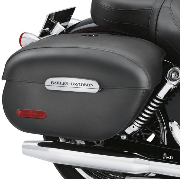 ハーレー純正 リジット・ロッキング・レザー・サドルバッグ 02年以降 FXD 91615-09A HD店|ヒロチー商事 ハーレー 店