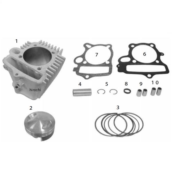 楽天市場】SP武川 旧スーパーヘッド 88cc 106cc用 φ52
