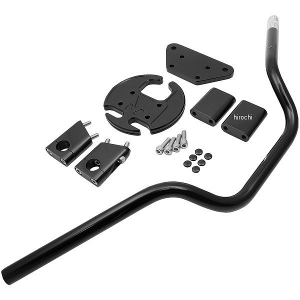 ハリケーン ヨーロピアン1型ハンドルキット ブラック TMAX530 HBK677B HD店
