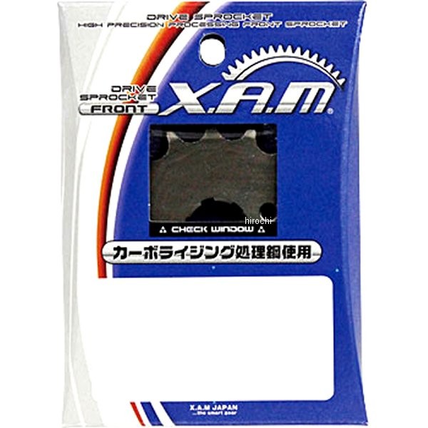 ザム XAM フロント スプロケット 530/17T スチール C6406S17 HD店