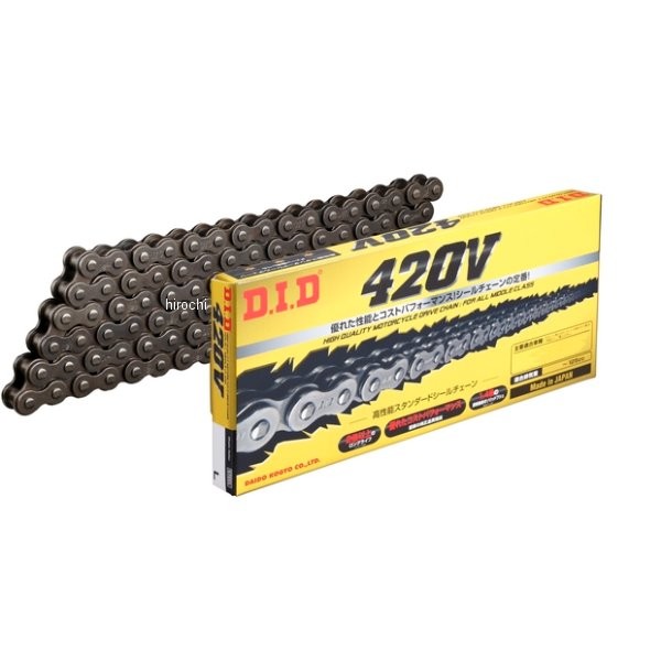 4525516201285 DID 大同工業 チェーン 420V シリーズ スチール 126L クリップ 420V-126L-ST HD店