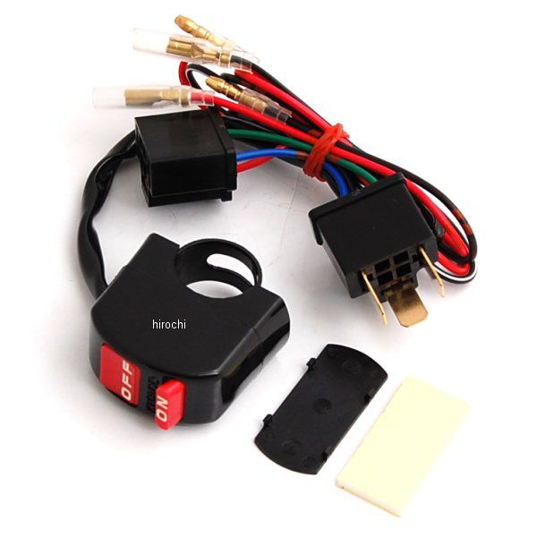 キタコ ライトスイッチKIT (H4・シングル) 755-1000100 HD店