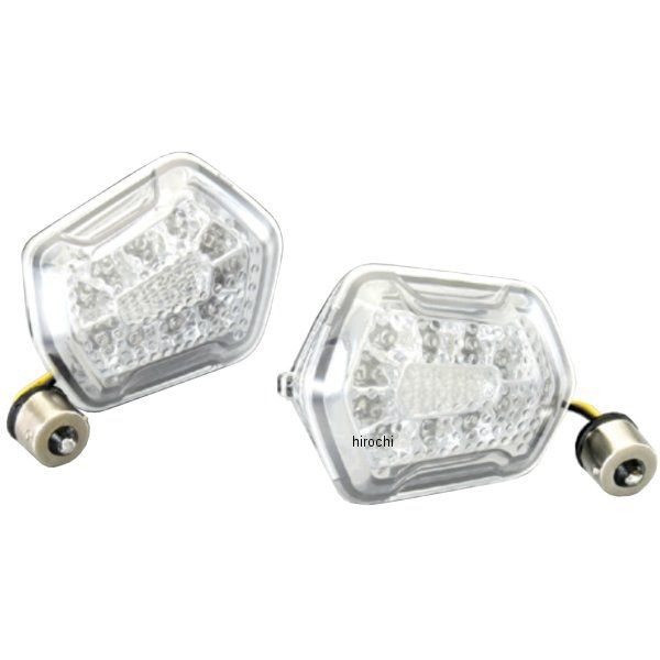 【メーカー在庫あり】 キタコ LED ウインカーセット ズーマーX クリア 807-1155320 HD店