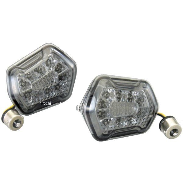 【メーカー在庫あり】 キタコ LED ウインカーセット ズーマーX スモーク 807-1155330 HD店｜ヒロチー商事 ハーレー 店 7,473円