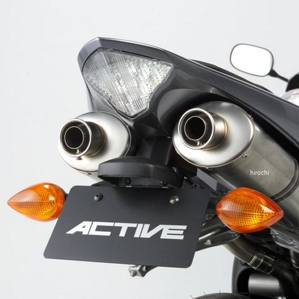 【メーカー在庫あり】 アクティブ ACTIVE フェンダーレスキット LEDナンバー灯付き 04年-08年 YZF-R1 黒 1153037 HD店