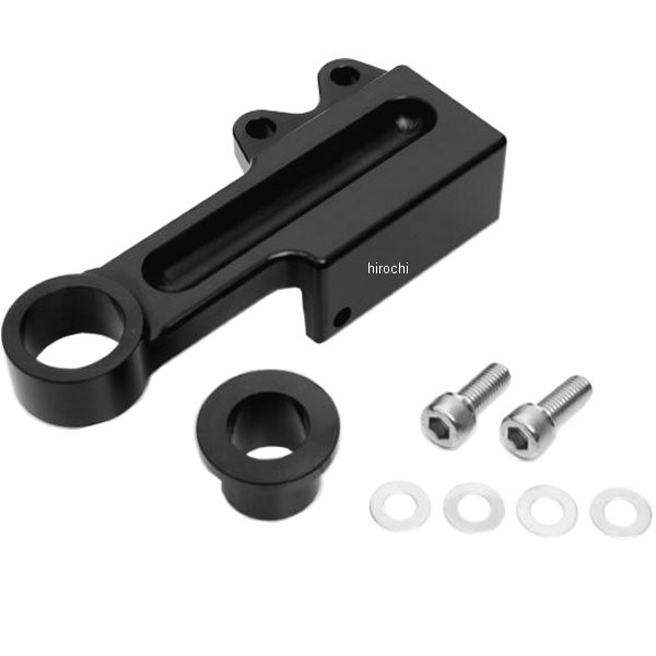 アクティブ ACTIVE リアキャリパーサポート ブレンボ40mmピッチ 左側用&STDローター径 08年-10年 XL1200、XL883 黒 1470055B HD店｜ヒロチー商事 ハーレー 店