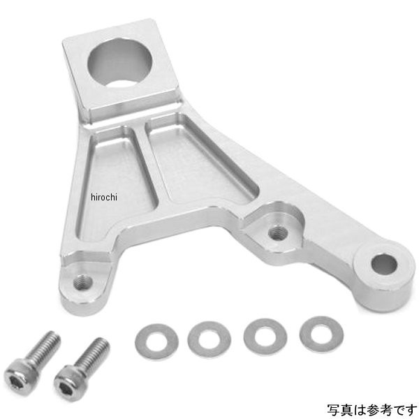 【メーカー在庫あり】 アクティブ ACTIVE フロントキャリパーサポート ブレンボ65mmピッチ4パッド&STDローター径 87年-10年 ヤマハ、スズキ シルバー 1470009R HD店｜ヒロチー商事 ハーレー 店
