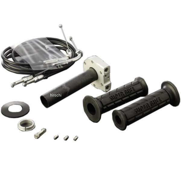 アクティブ ACTIVE スロットルキット タイプ2 巻取径φ36 06年-12年 ZX-10R、ニンジャ250R ステンレス/シルバー 1068098SU HD店