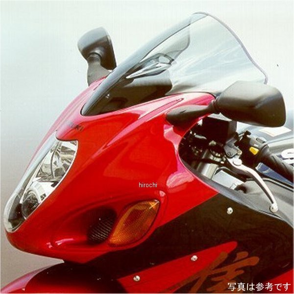 エムアールエー MRA スクリーン レーシング ブラック 99年-07年 スズキ GSX1300R ハヤブサ -K7 4547567870081 HD店