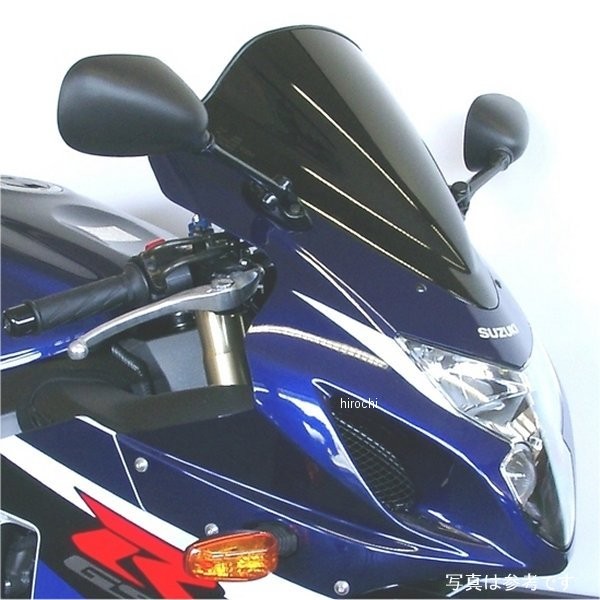 エムアールエー MRA スクリーン レーシング ブラック 04年-05年 スズキ GSX-R750 4548664804603 HD店