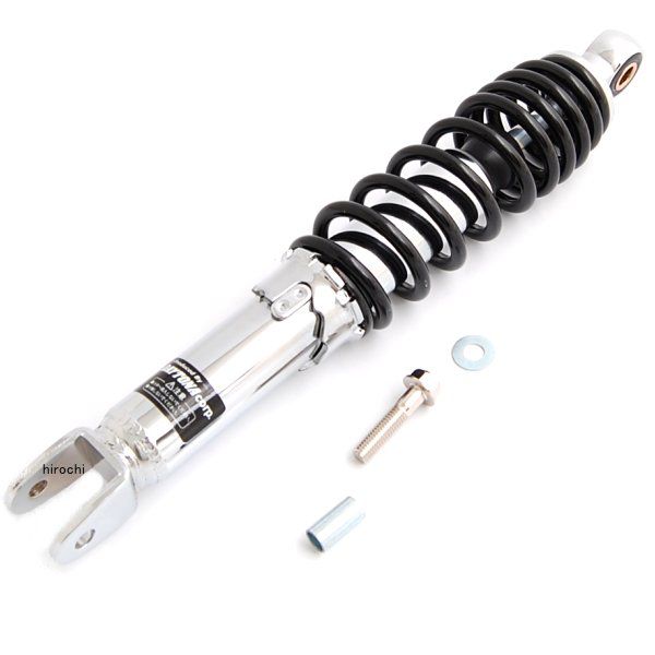 【メーカー在庫あり】 デイトナ ユニバーサルリヤショック 310mm メッキ/黒 原付一種 73542 HD店