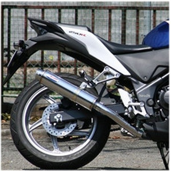 アールピーエム RPM スリップオンマフラー 80D-RAPTOR 11年-13年 CBR250R JBK-MC41 ステンレス 6507D HD店