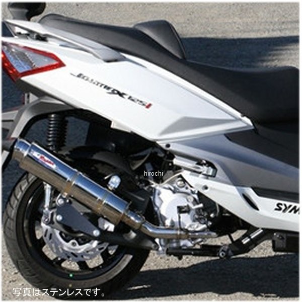 アールピーエム RPM フルエキゾースト 80D-RAPTOR JOYMAX125I LN12W-1 チタン 6046Y HD店