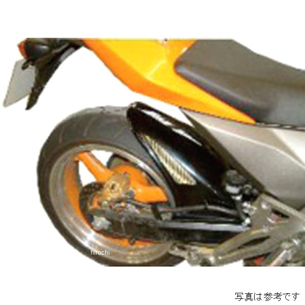 パワーブロンズ Powerbronze リアフェンダー ブラック メッシュシルバー 301-K101-603 HD店