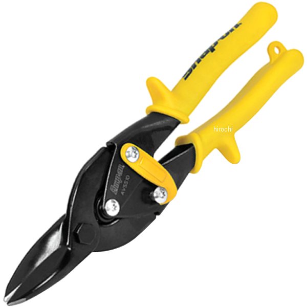 スナップオン Snap-on 金切り鋏 ストレート ジョー ストレート Cut イエロー ハンドル AVSS10 HD店｜ヒロチー商事 ハーレー 店 6,734円
