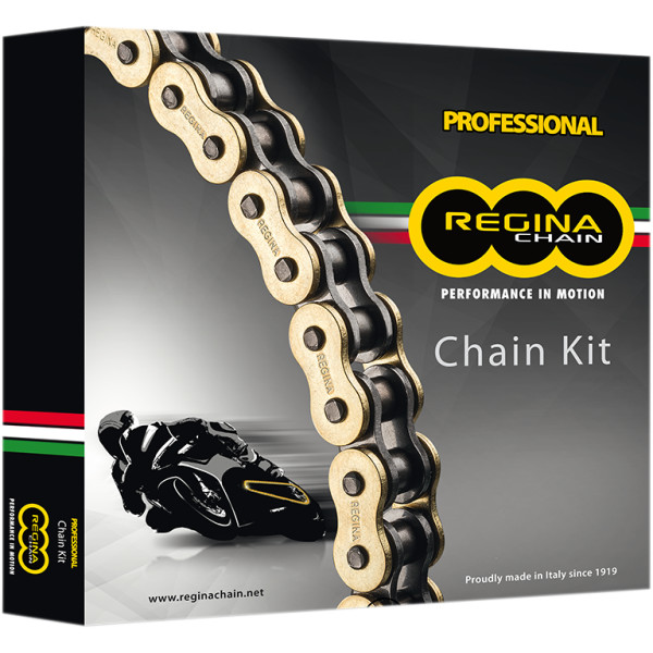 【USA在庫あり】 レジーナ Regina チェーン、スプロケット キット 420RH/15T/34T 13年-20年 GROM 1230-1177 HD店