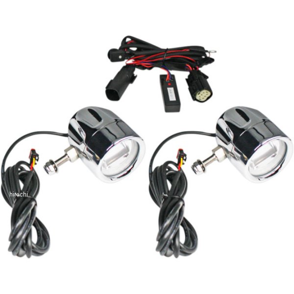 【USA在庫あり】 PB-FOG-UNV-C カスタムダイナミクス LED フォグランプ 汎用 クローム 2001-2208 HD店