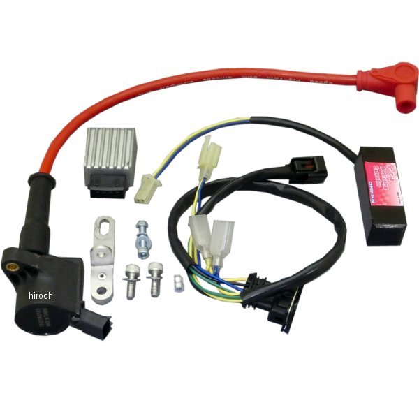 ポッシュ POSH SUPER IG COILKit S/プロツインプラグコード赤/赤 MONKEY 125 277710-04 HD店|ヒロチー商事 ハーレー 店