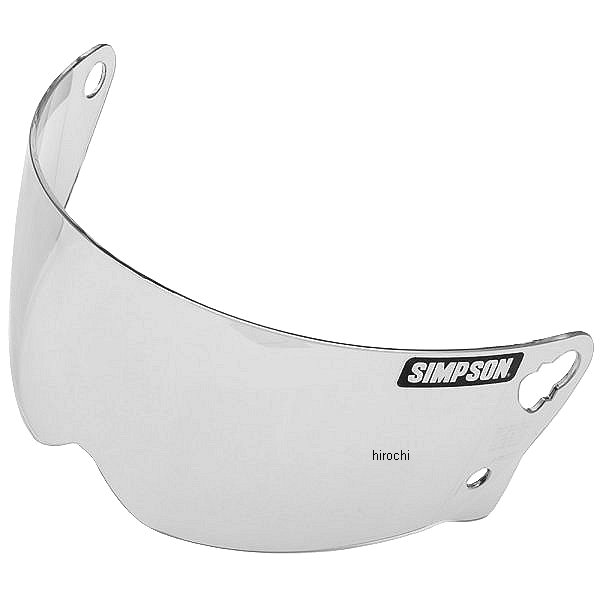 5503769999 シンプソン SIMPSON ミラーシールドM30用 ライトクローム/クリア 4562363241552 HD店|ヒロチー商事 ハーレー 店