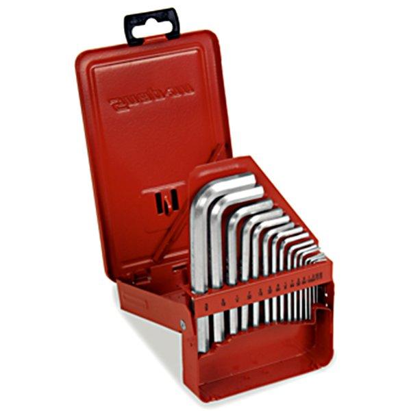 スナップオン Snap-on L型 6角 レンチ インチ 15本 セット メタルケース入り AW1015DHK HD店
