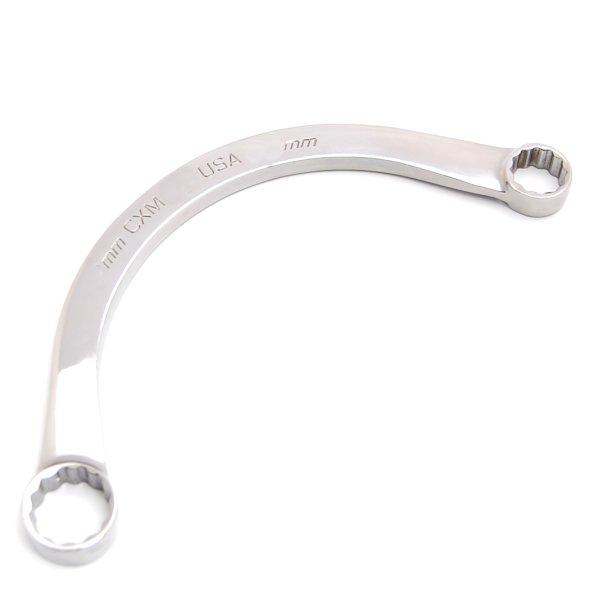 スナップオン Snap-on フランクドライブ 12角 ハーフ ムーン レンチ 18-21mm 長さ224mm 半径86mm CXM1821 HD店|ヒロチー商事 ハーレー 店