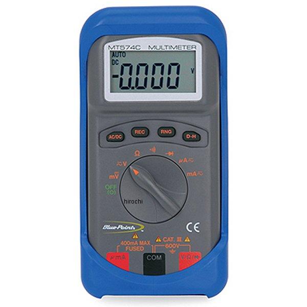 スナップオン Snap-on ブルーポイント オートレンジング コンパクト デジタル マルチメーター MT574C HD店