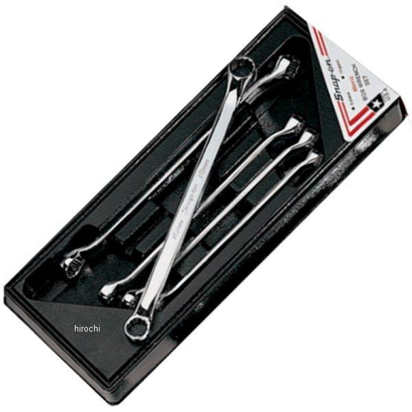 【USA在庫あり】 スナップオン Snap-on 12ポイント 10°オフセット ボックス メトリック レンチ 5個 セット(10mm-19mm) XBM605A HD店