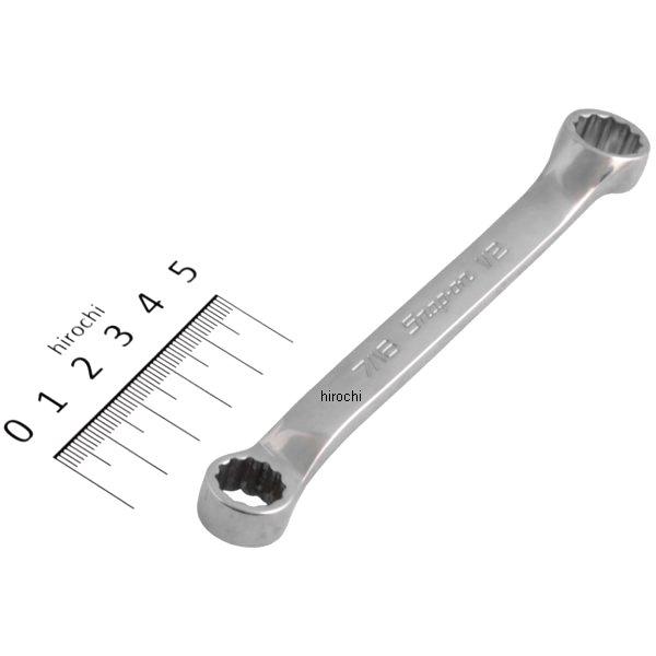 スナップオン Snap-on フランクドライブ ショート 10°オフセット レンチ 12角 7/16-1/2インチ XS1416A HD店