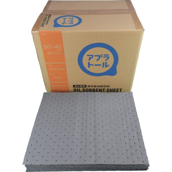 【メーカー在庫あり】 JOHNAN(株) JOHNAN 油吸収材 アブラトール シート 50×40×0.4cm 100枚入 PCA54M HD店