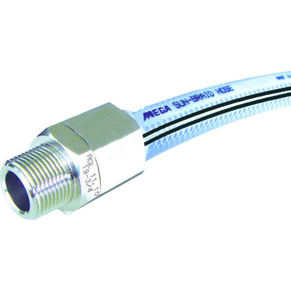 【メーカー在庫あり】 SB1220TH1212B 十川産業(株) 十川 MEGAサンブレーホース 12×18mm 20m (専用継手付) SB-12-20-TH-12-1/2B HD店|ヒロチー商事 ハーレー 店