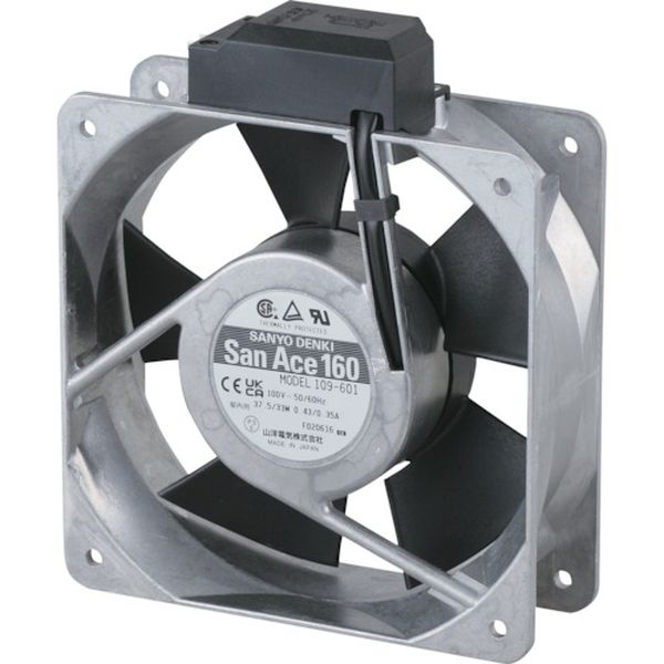 【メーカー在庫あり】 S109602 山洋電気(株) SanAce ACファン(160&times;51mm AC200V プラグコード付属) S-109-602 HD店｜ヒロチー商事 ハーレー 店