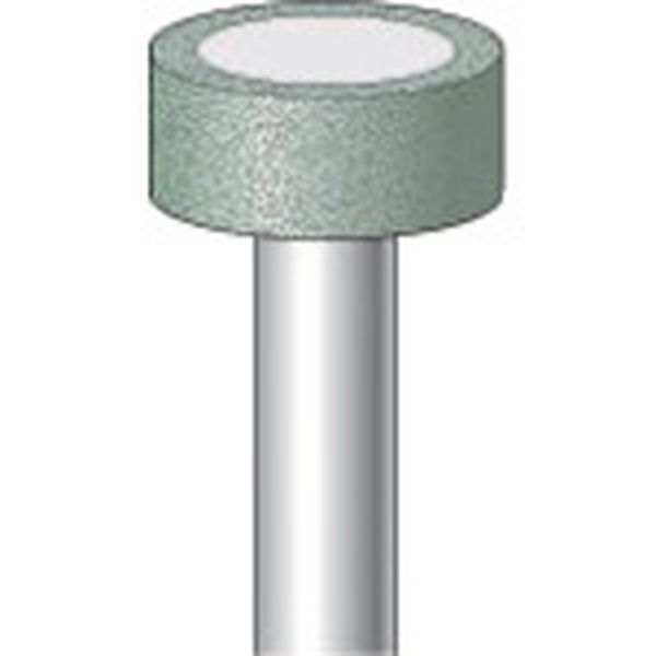 【メーカー在庫あり】 (株)ナカニシ ナカニシ ビトリファイドダイヤバー 円筒型 φ15×6×軸φ6 ＃180 14840 HD店