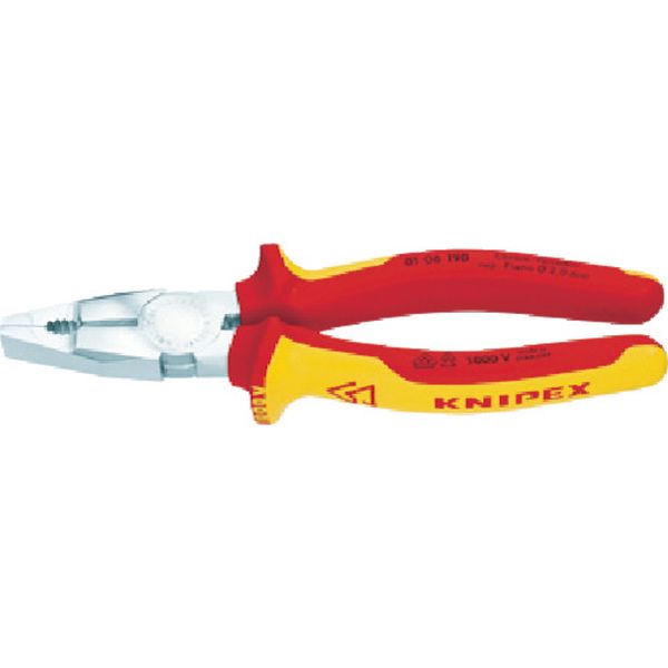 【製造業者店卸し資産あり】 0106160  KNIPEX社 KNIPEX 不成立プライヤー 1000V 0106-160 固定ディスク店 手動工具-切断工具-DIY・工具
