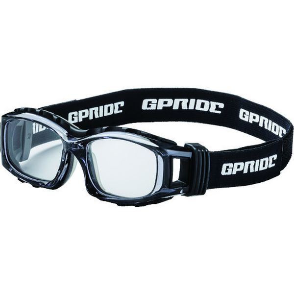 【メーカー在庫あり】 GP94MGR (株)GLASSART EYE-GLOVE 二眼型セーフティゴーグル グレー (度なしレンズ) GP-94M-GR HD店