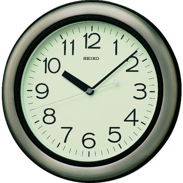 【製造業者店卸し資産あり】 セイコータイムクリエーション(株) SEIKO 水晶掛け時計 勝手もと＆バスク鍵を掛ける KS463S 固定ディスク店 掛け時計-置き時計・掛け時計