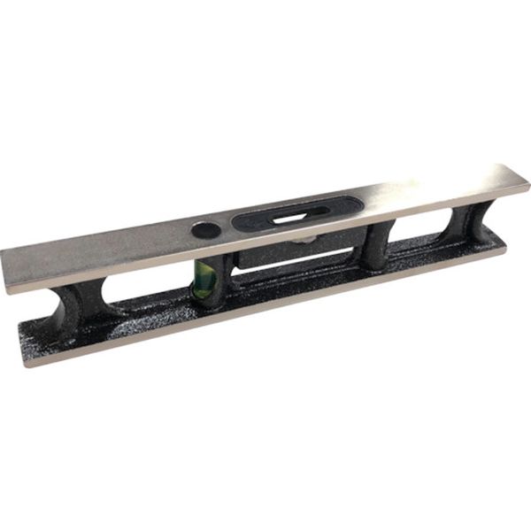 【製造業者店卸し資産あり】 L880150MM  (株)アカ仕合わせ製造所 KOD 鉄気泡管水準器 メッキ完成 150粍 L-880 固定ディスク店