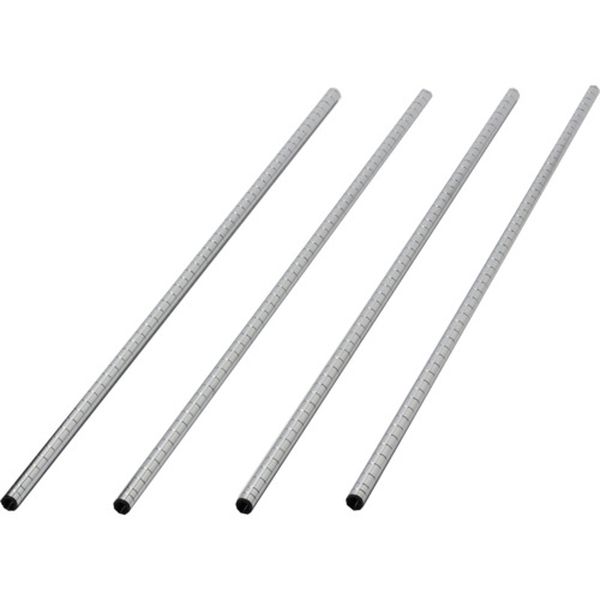 【メーカー在庫あり】 PEW15HM16SET スチール製ワゴン用支柱 ツールワゴン フェニックスワゴン用 H1500用 4本入 PEW-15H-M16SET HD店